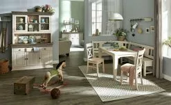 2er-Set Massivholz-Stühle Bornholm | Kiefer Weiß