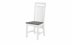 maison bleue Holzstuhl Bendix | Weiß / Grau -Stühle Verkäufe 2023 11303778 2 202102231239