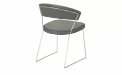 Connubia Kufenstuhl Leder New York | Grau -Stühle Verkäufe 2023 11308559 7 202110201248