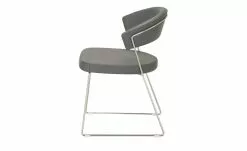 Connubia Kufenstuhl Leder New York | Grau -Stühle Verkäufe 2023 11308559 8 202110201248