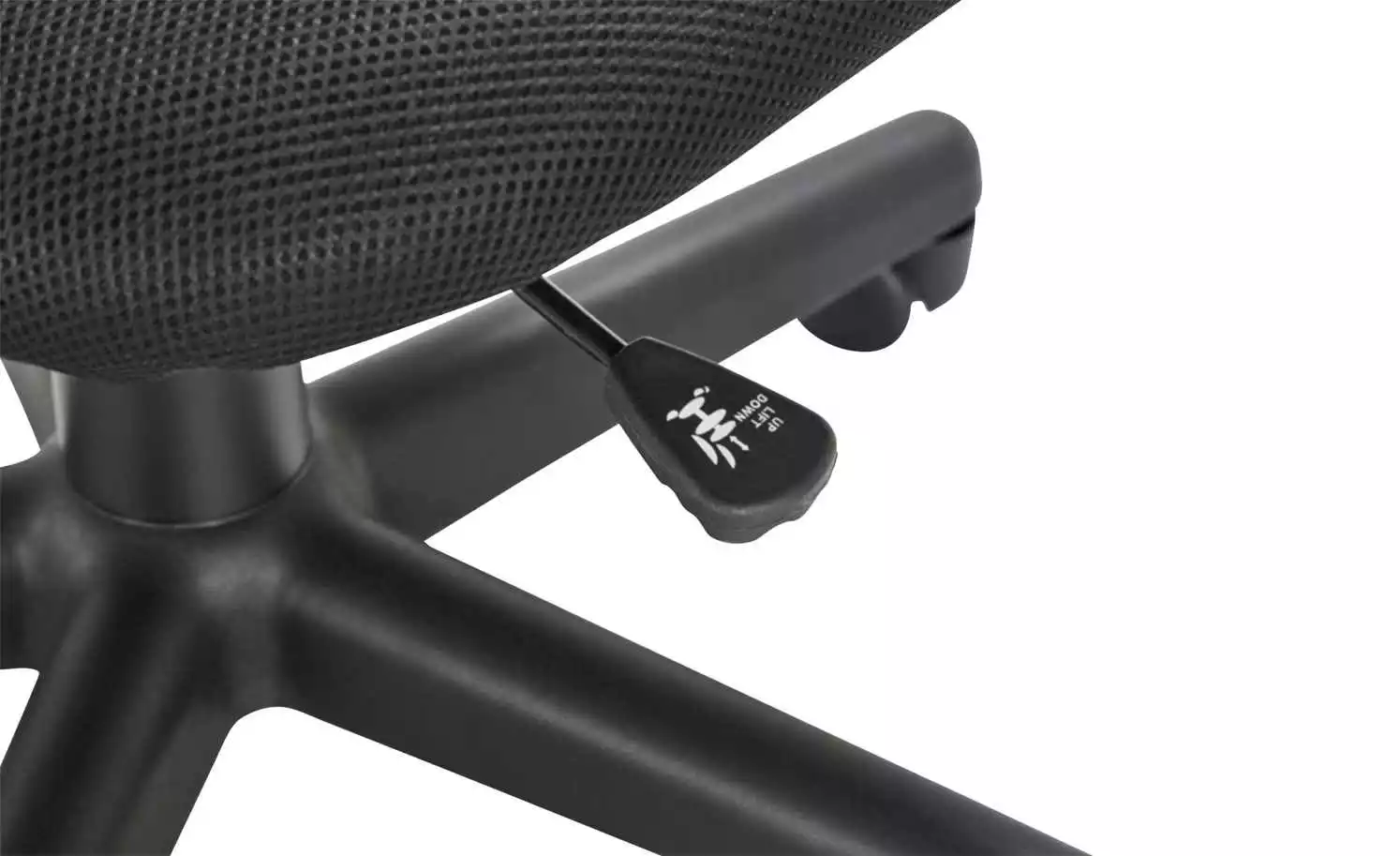 Drehstuhl Isla | Rot / Schwarz 6 Drehstuhl Isla | Rot / Schwarz – Bild 4