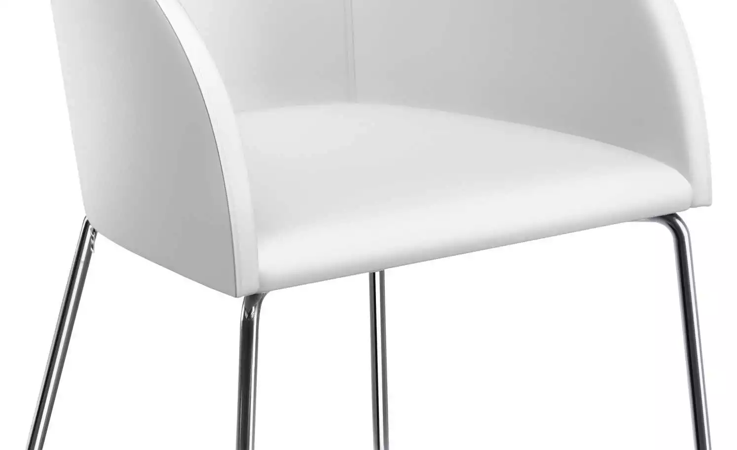 now! by hülsta Schalenstuhl S 19-1 | Kufengestell Weiß 4 now! by hülsta Schalenstuhl S 19-1 | Kufengestell Weiß – Bild 2