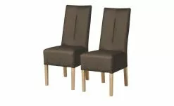Polsterstuhl 2er Set Buche braun Marc