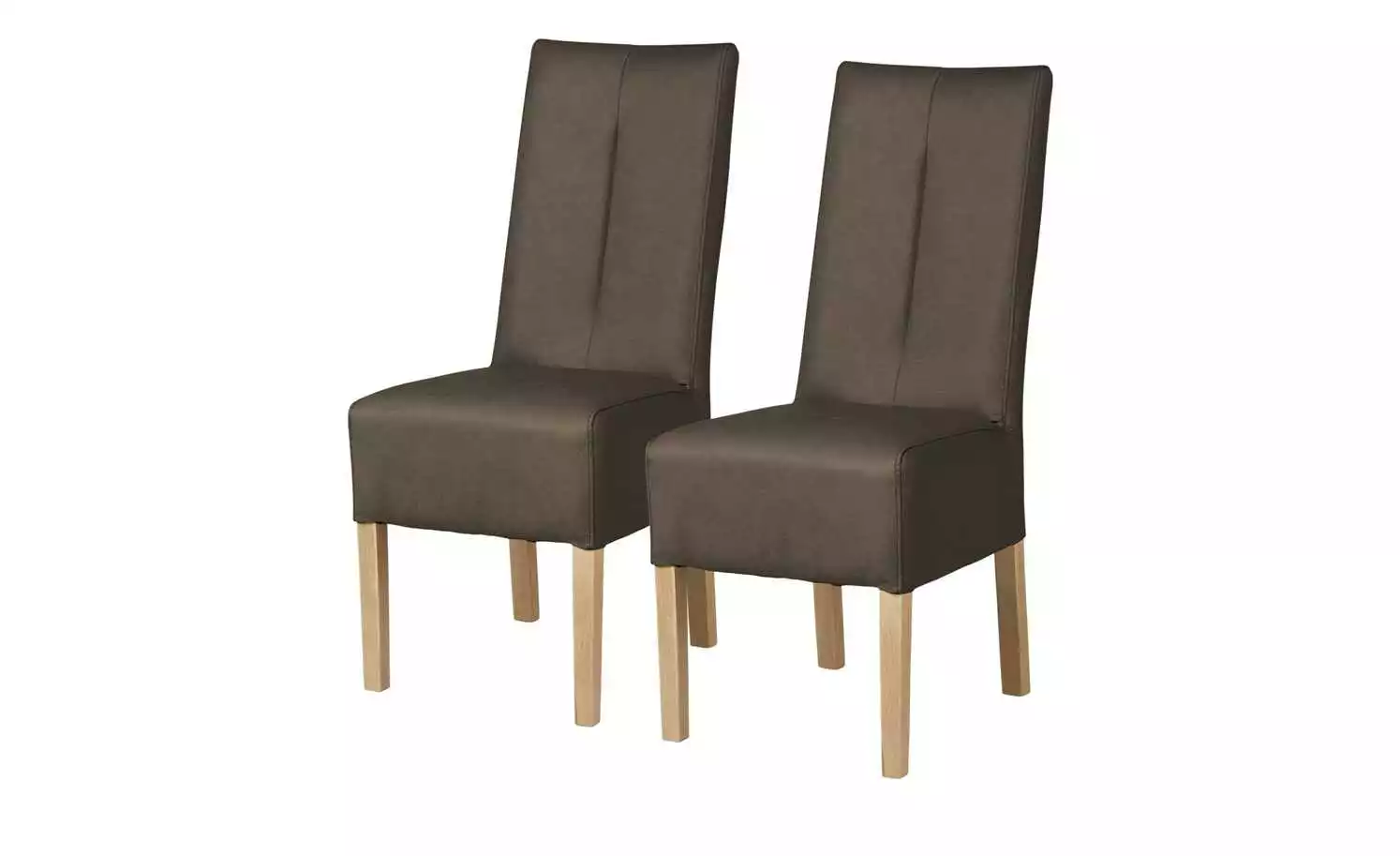 Polsterstuhl 2er Set Buche braun Marc 3 Polsterstuhl 2er Set Buche braun Marc