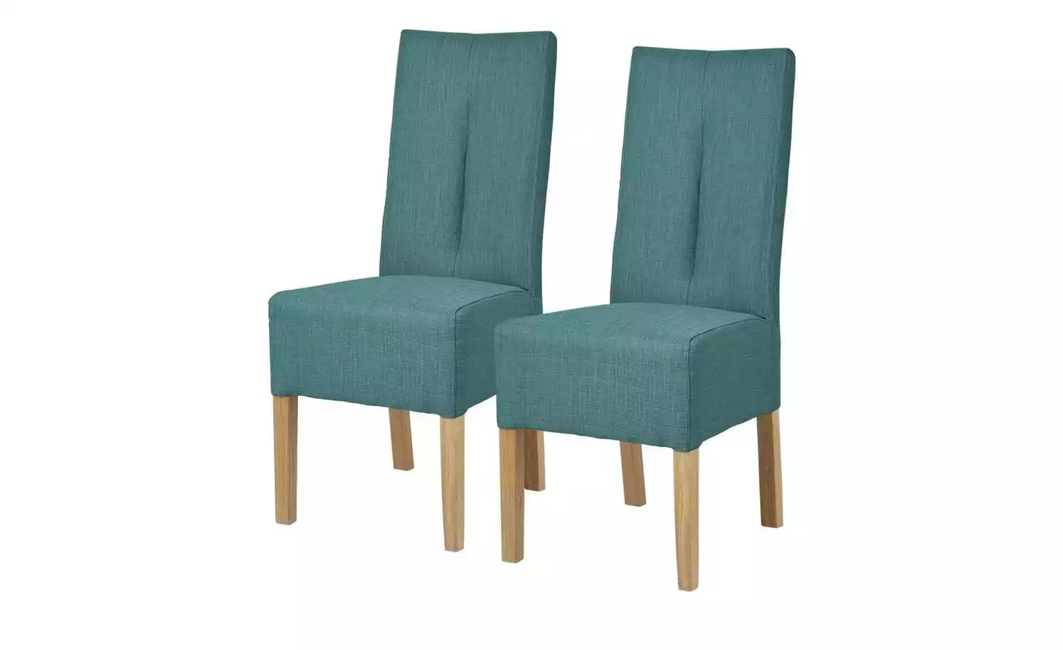 Polsterstuhl 2er Set Buche petrol Marc 3 Polsterstuhl 2er Set Buche petrol Marc