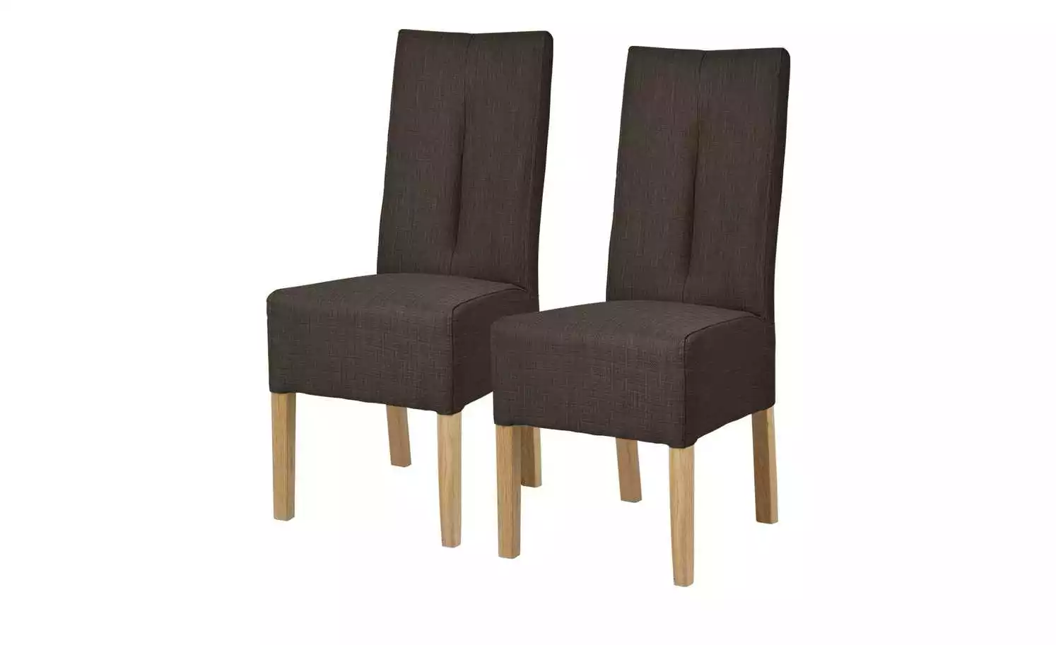 Polsterstuhl 2er Set Buche dunkelbraun Marc 3 Polsterstuhl 2er Set Buche dunkelbraun Marc