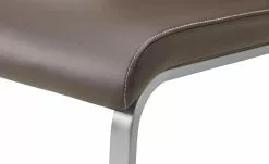 uno Kunstleder-Freischwinger Edita | Braun -Stühle Verkäufe 2023 12302998 4 201811271521