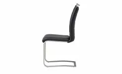 uno Kunstleder-Freischwinger Edita | Schwarz -Stühle Verkäufe 2023 12303001 1 201901221122