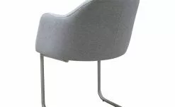 Woodford Polsterstuhl mit Armlehne Vilo | Silbergrau Freischwinger – Edelstahl -Stühle Verkäufe 2023 12305736 3 202208251235