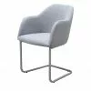 Woodford Polsterstuhl mit Armlehne Vilo | Silbergrau Freischwinger – Edelstahl -Stühle Verkäufe 2023 12305736 4 202208251235