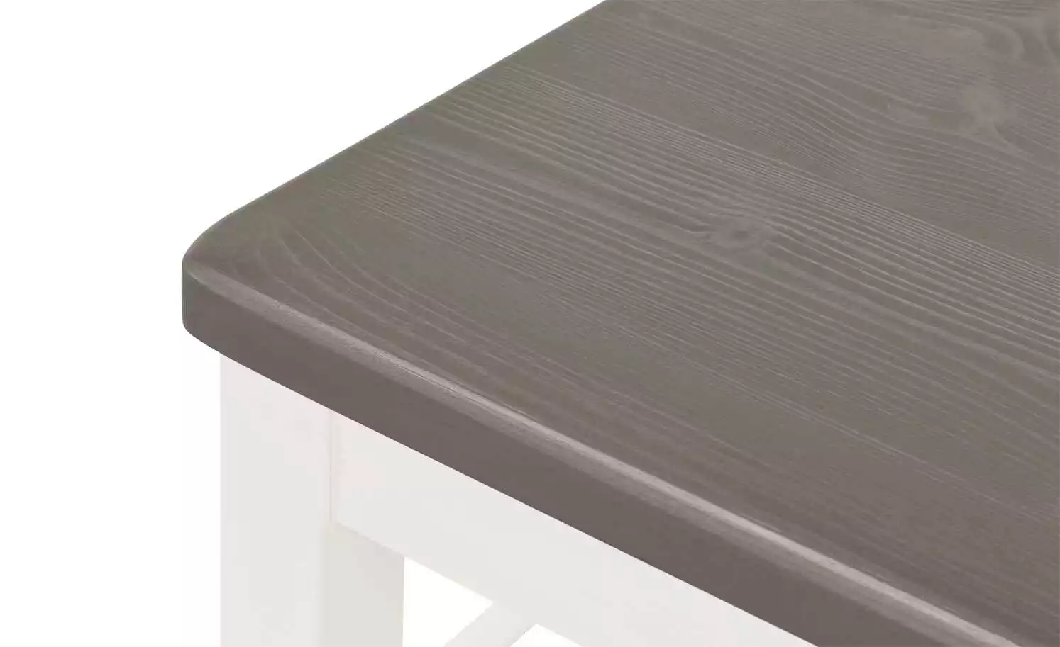 maison bleue Barstuhl Florian | Weiß / Grau ca. 74,5 cm 7 maison bleue Barstuhl Florian | Weiß / Grau ca. 74,5 cm – Bild 5