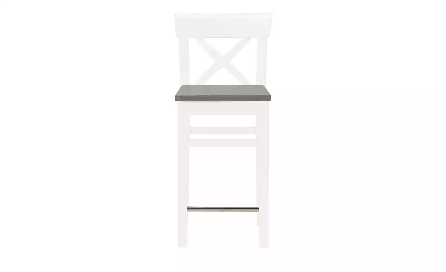 maison bleue Barstuhl Florian | Weiß / Grau ca. 64,5 cm 10 maison bleue Barstuhl Florian | Weiß / Grau ca. 64,5 cm – Bild 8