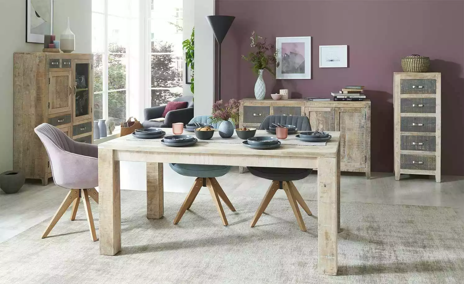 Drehsessel Relax | Flieder 5 Drehsessel Relax | Flieder – Bild 3