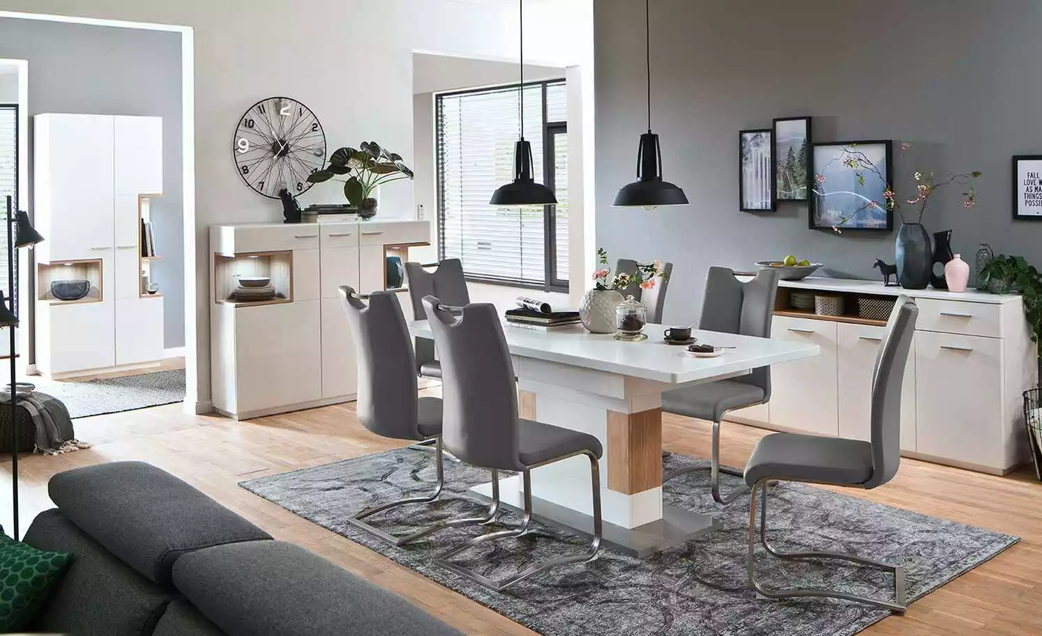 uno Schwingstuhl Vota | Grau Kunstleder 3 uno Schwingstuhl Vota | Grau Kunstleder