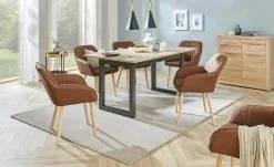 Schalenstuhl Thore | Hellbraun