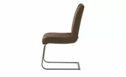 Polsterschwingstuhl Floyd | Braun / Kontrastnaht Braun -Stühle Verkäufe 2023 13302970 1 202107301301