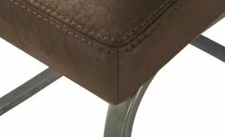 Polsterschwingstuhl Floyd | Braun / Kontrastnaht Braun -Stühle Verkäufe 2023 13302970 6 202107301301