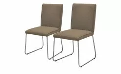 now! by hülsta Stuhl, 2er-Set S 21 | Cappuccino (Beige) 2 Stühle