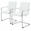 now! by hülsta Freischwinger, 2er-Set Now! Dining S 17 | Weiß 2 Stühle -Stühle Verkäufe 2023 13304405 8 201811271558