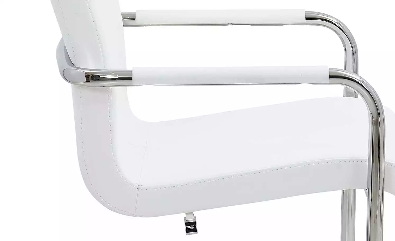 now! by hülsta Freischwinger Now! Dining S 17 | Weiß 1 Stuhl 7 now! by hülsta Freischwinger Now! Dining S 17 | Weiß 1 Stuhl – Bild 5