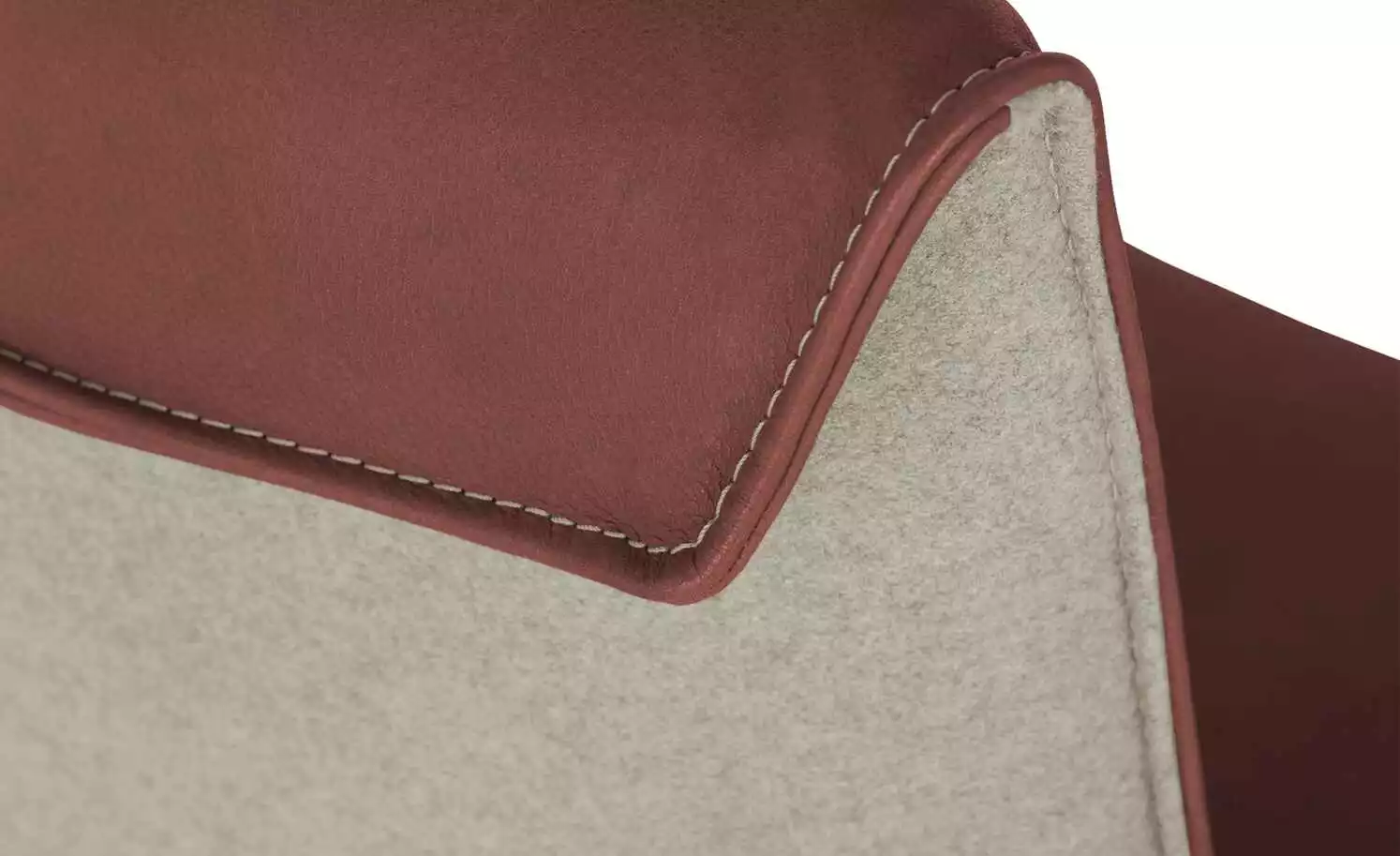 KOINOR Kufenstuhl Leder Schwof | Chilli (Rot) / Beige 13 KOINOR Kufenstuhl Leder Schwof | Chilli (Rot) / Beige – Bild 11