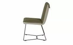 KOINOR Kufenstuhl Leder Schwof | Verde (Dunkelgrün) / Beige -Stühle Verkäufe 2023 13304569 1 202109101235