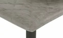 Barhocker MyToby | Lichtgrau Schwarz eckiger Bodenteller -Stühle Verkäufe 2023 13304602 6 202005052236