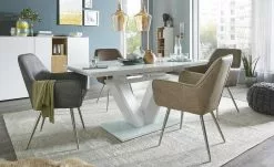 uno Polsterstuhl mit Armlehne Ilvie | Beige