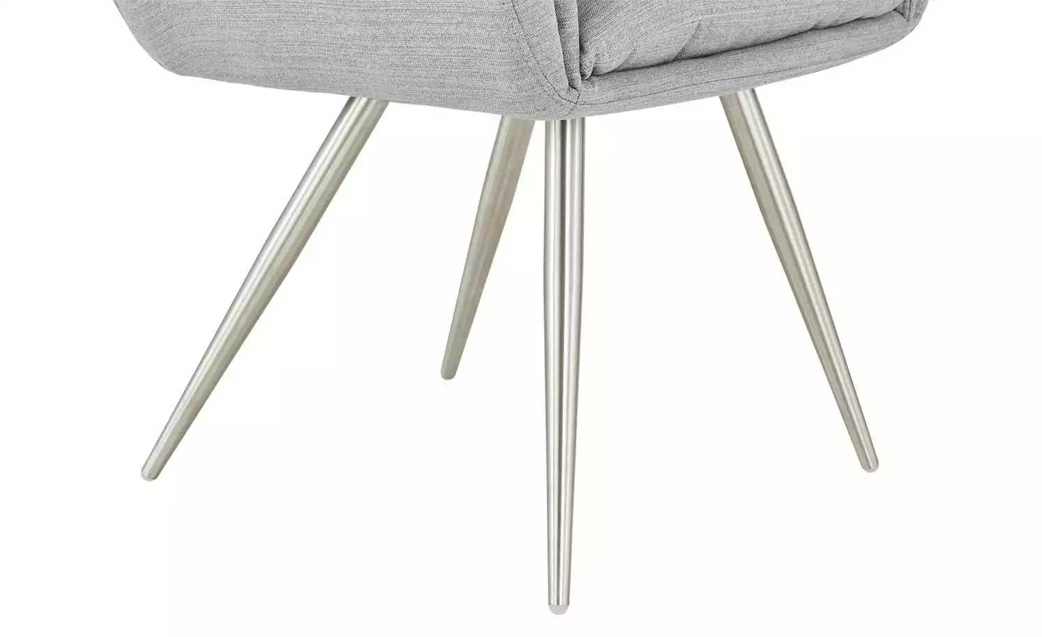 uno Polsterstuhl mit Armlehne Ilka | Grau 6 uno Polsterstuhl mit Armlehne Ilka | Grau – Bild 4