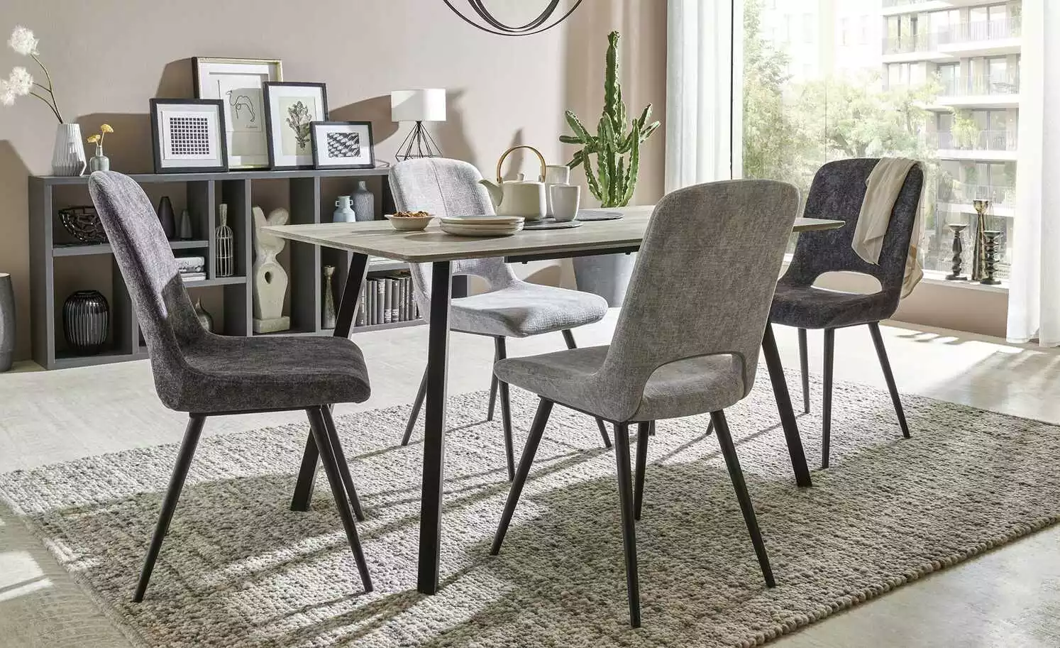 uno Polsterstuhl Daniel | Dunkelgrau 3 uno Polsterstuhl Daniel | Dunkelgrau