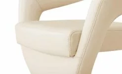 Leder-Drehstuhl Kingsman | Rahm (Beige) Eckig -Stühle Verkäufe 2023 13305147 3 202102262235