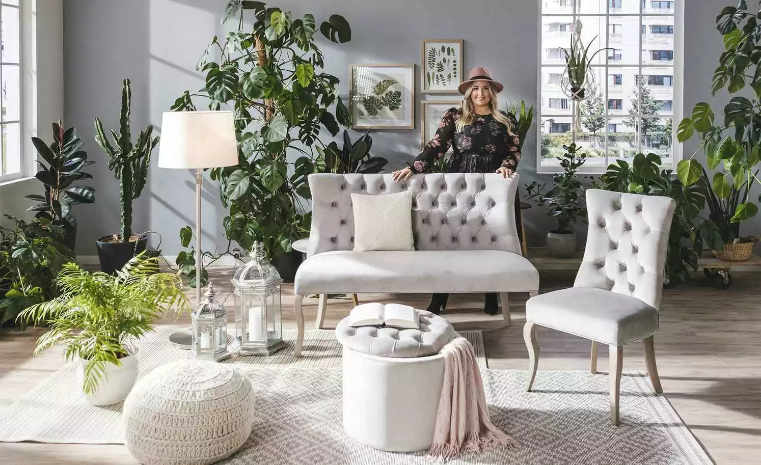 Collection by citamaass Polsterstuhl Felicita | Grau ohne Armlehne 6 Collection by citamaass Polsterstuhl Felicita | Grau ohne Armlehne – Bild 4