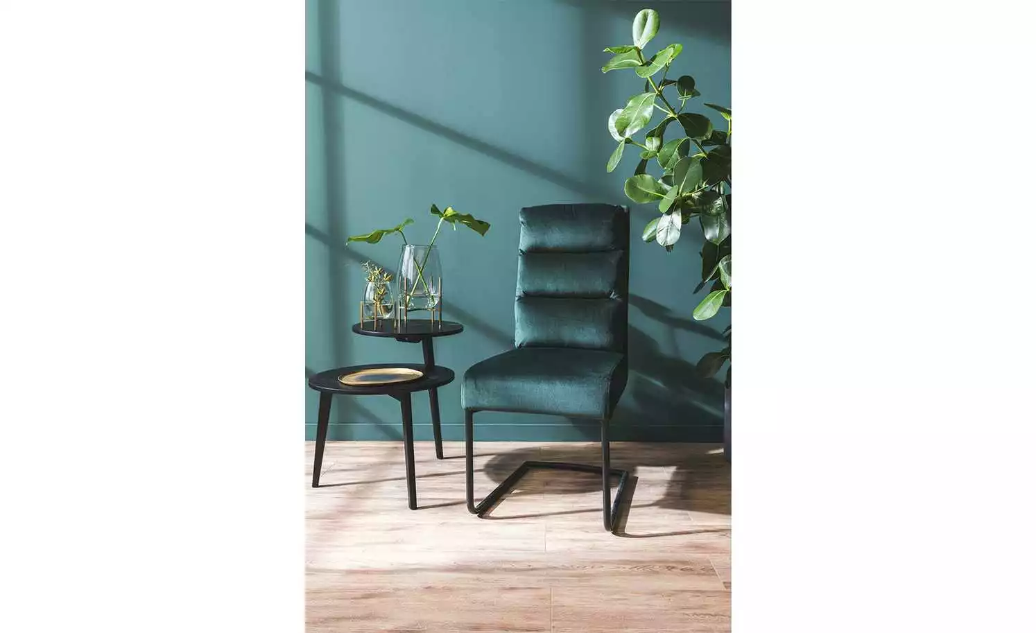 Schwingstuhl Tamme | Grün Schwarz 3 Schwingstuhl Tamme | Grün Schwarz