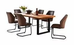 Freischwinger Bergen | Braun / Dunkelbraun