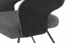 Polsterstuhl mit Armlehne Lavall | Charcoal (Anthrazit) Kufenstuhl -Stühle Verkäufe 2023 13307248 5 202103292234