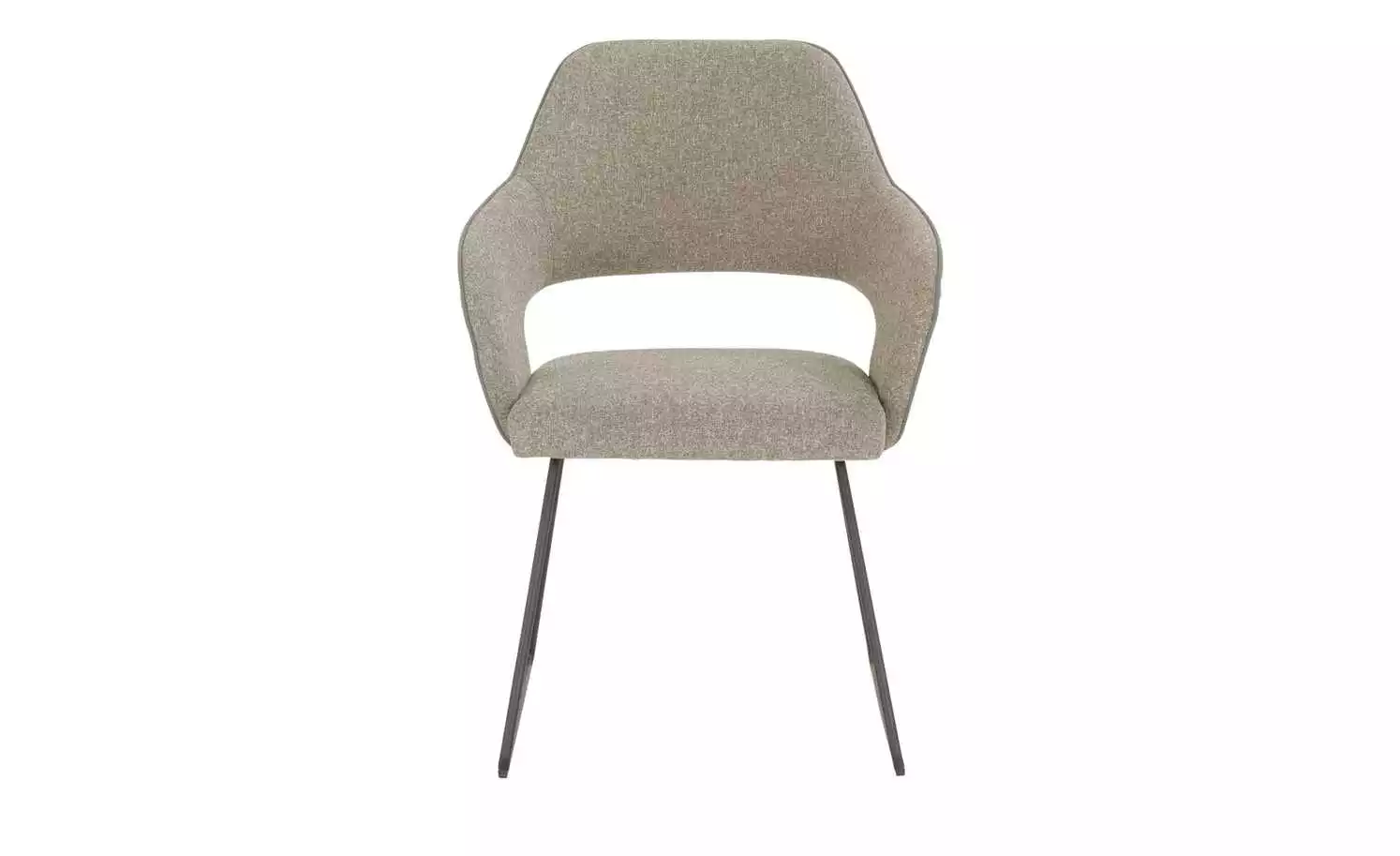 Polsterstuhl mit Armlehne Lavall | Melange (Beige) Kufenstuhl 12 Polsterstuhl mit Armlehne Lavall | Melange (Beige) Kufenstuhl – Bild 10