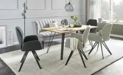 Armlehnstuhl Merlot | Graphitgrau Nein