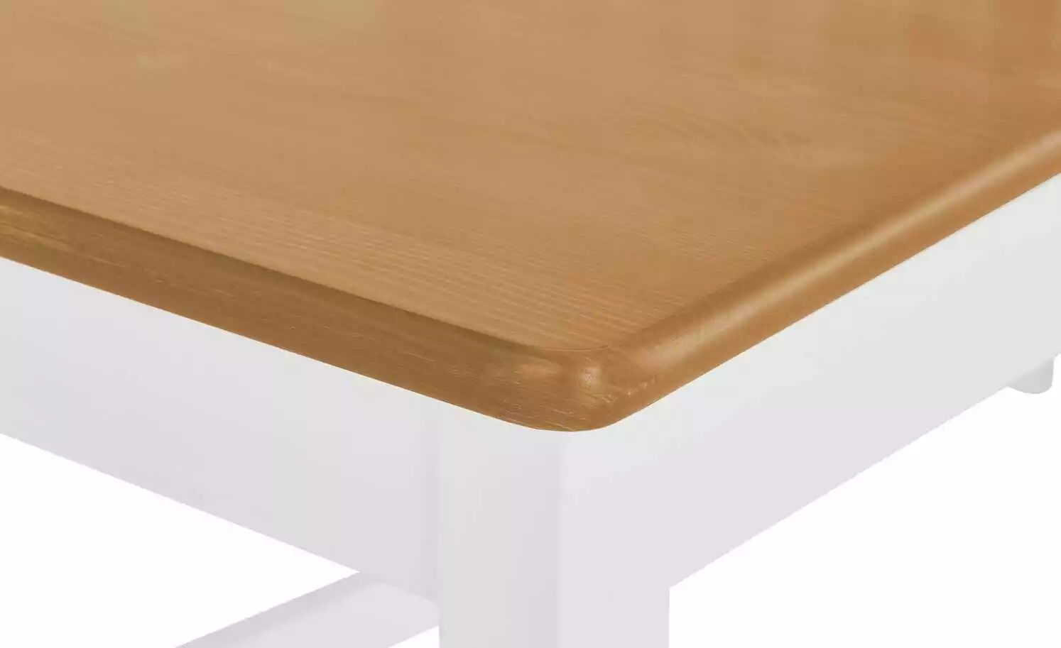 maison bleue Holzstuhl massiv Carola | Weiß / laugenfarbig 5 maison bleue Holzstuhl massiv Carola | Weiß / laugenfarbig – Bild 3