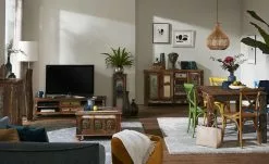 Stuhl im Used-Look Xabi | Grün