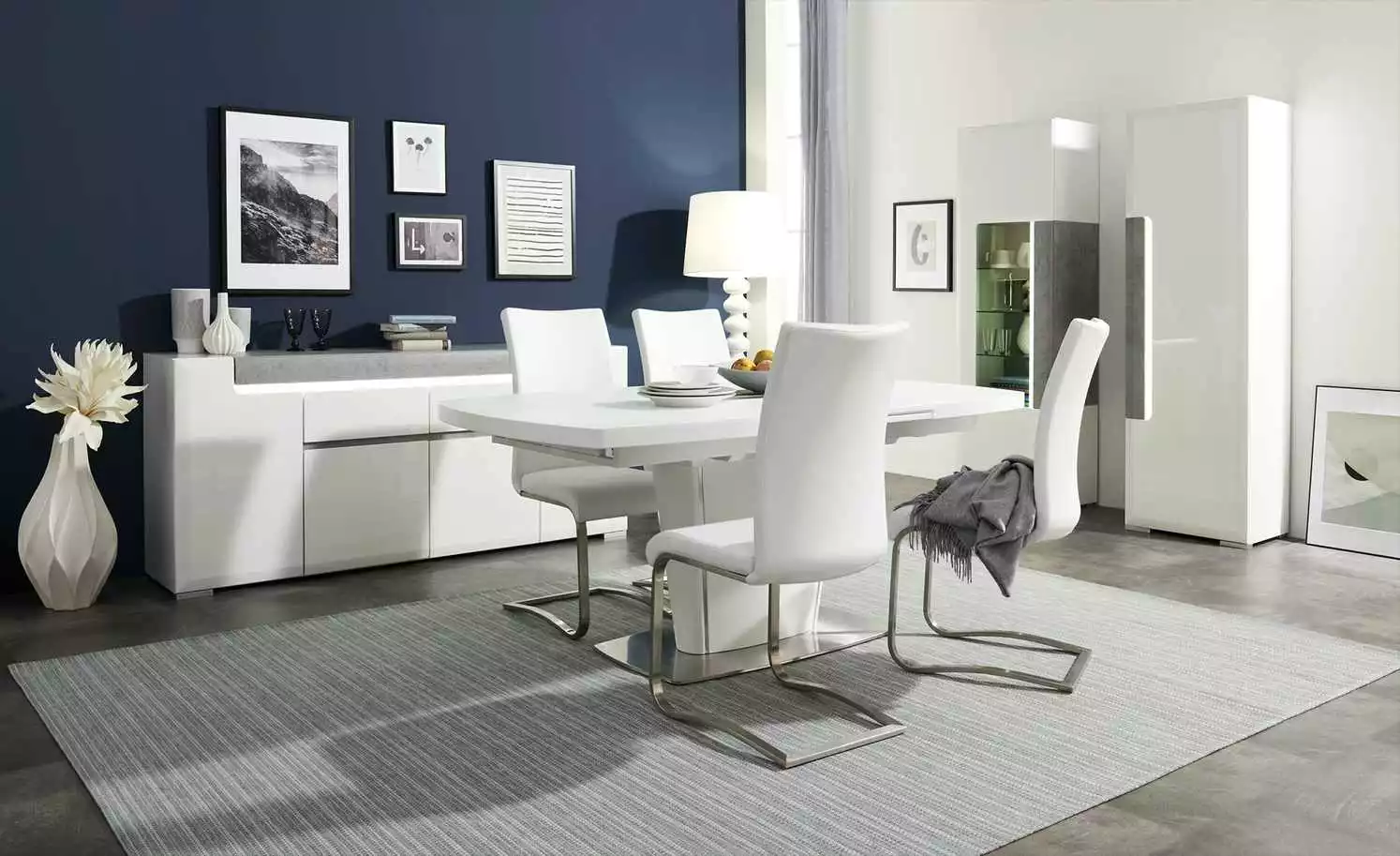 Schwingstuhl Mike | Weiß 4 Schwingstuhl Mike | Weiß – Bild 2