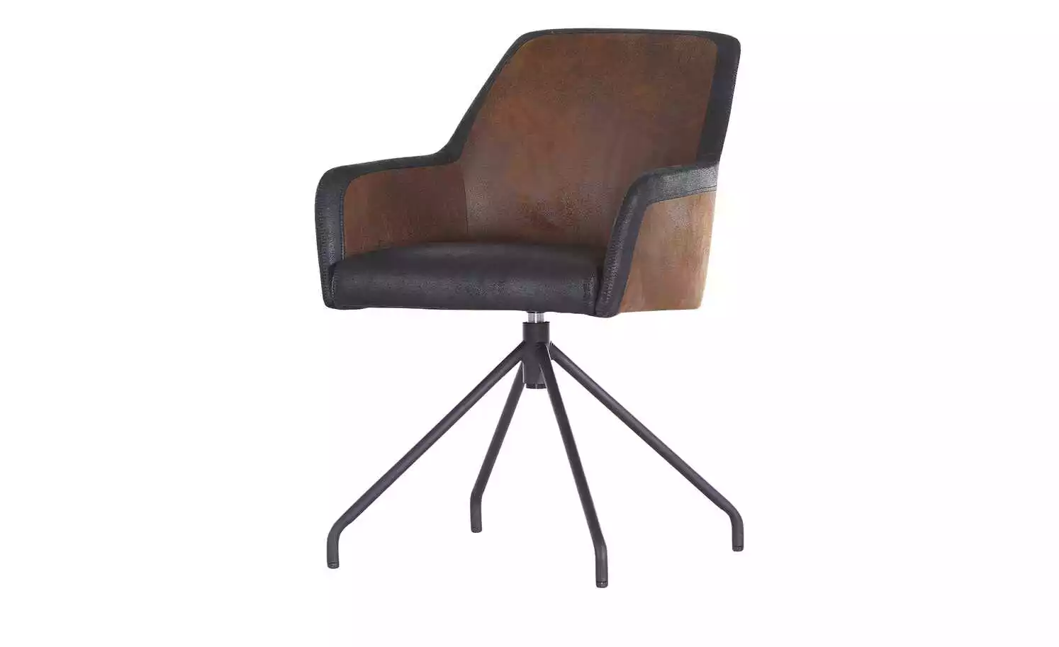 Armlehnenstuhl Skid | Braun / Schwarz 3 Armlehnenstuhl Skid | Braun / Schwarz