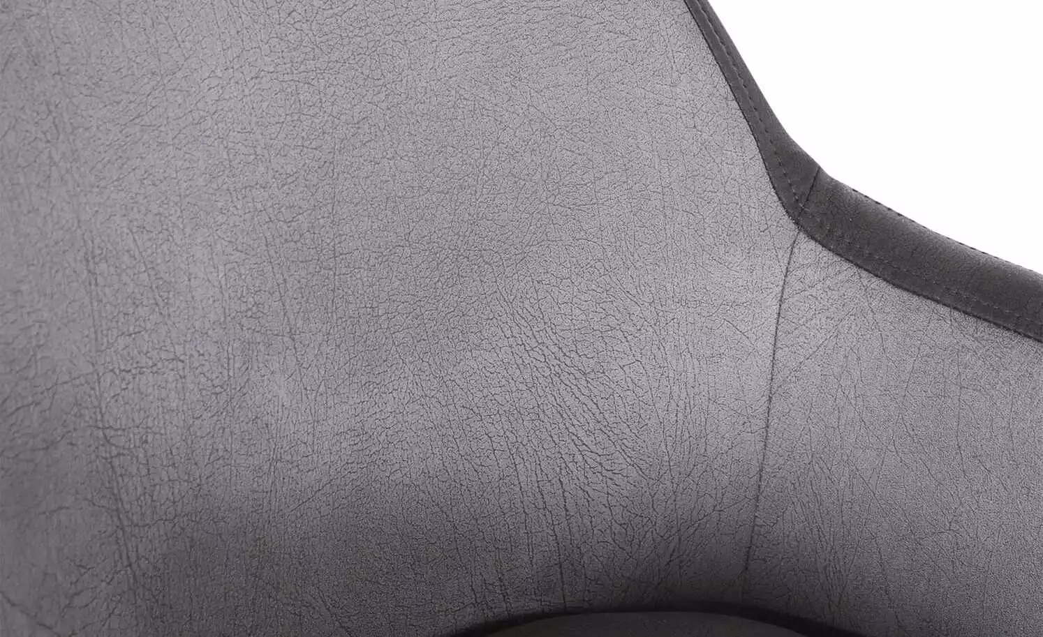 Armlehnenstuhl Skid | Grau / Schwarz 5 Armlehnenstuhl Skid | Grau / Schwarz – Bild 3