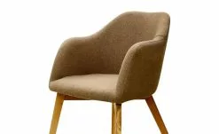 Woodford Polsterstuhl mit Armlehne Vilo | Creme Spidergestell – Eiche -Stühle Verkäufe 2023 14300078 4 202208251235