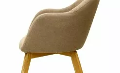 Woodford Polsterstuhl mit Armlehne Vilo | Creme Spidergestell – Eiche -Stühle Verkäufe 2023 14300078 6 202208251235