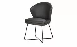 Berger & Rath Kunstleder-Kufenstuhl Arcu | Fango (Grau)