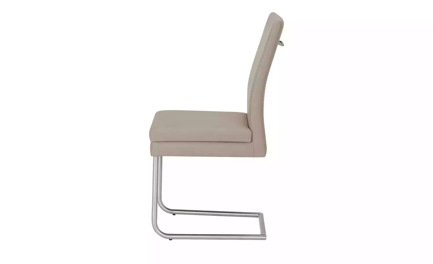 Woodford Kunstleder-Freischwinger mit Griff Levi | Schlamm (Beige) 9 Woodford Kunstleder-Freischwinger mit Griff Levi | Schlamm (Beige) – Bild 7