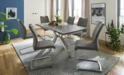 Freischwinger mit Griff Ferra | Anthrazit