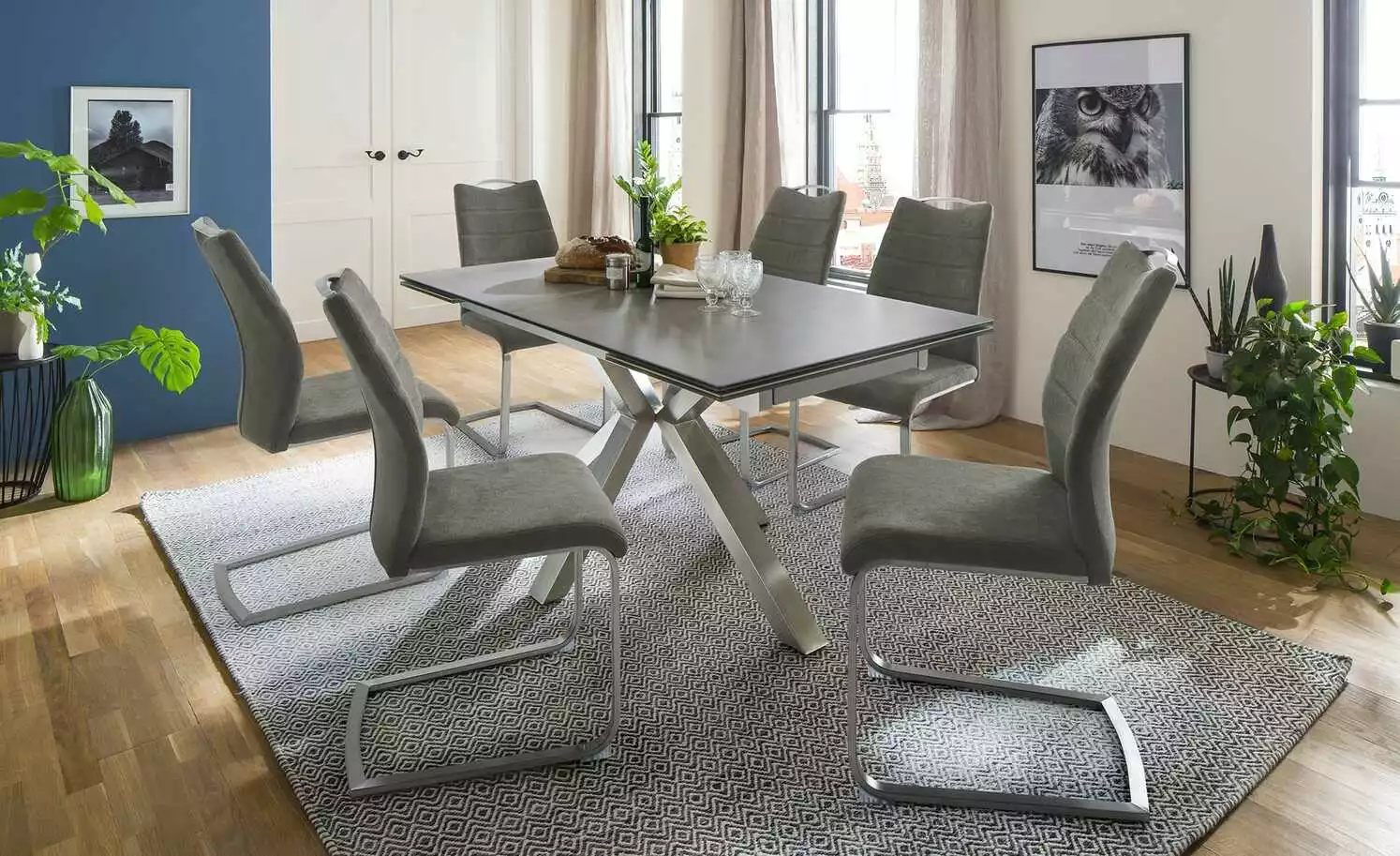 Freischwinger mit Griff Ferra | Anthrazit 3 Freischwinger mit Griff Ferra | Anthrazit