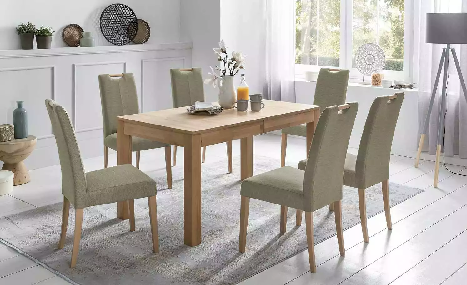 Woodford Polsterstuhl mit Griff Gabi 4 | Atmosphere (Beige) Buche 3 Woodford Polsterstuhl mit Griff Gabi 4 | Atmosphere (Beige) Buche