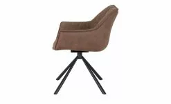 uno Polsterstuhl mit Armlehne Viktor | Dunkelbraun / Braun -Stühle Verkäufe 2023 14303442 10 202011192243